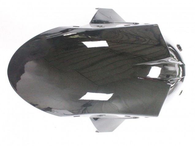 2004-2005 Kawasaki ZX10R Motorcycle Fairings - Black with Green Flame Ninja UK Manufacturers