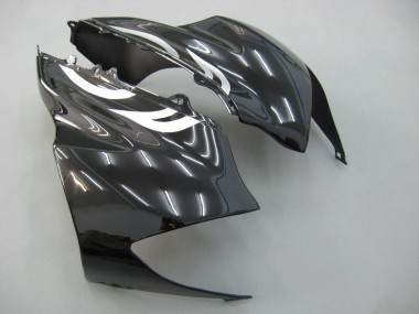 2004-2005 Kawasaki ZX10R Motorcycle Fairings - Black White UK Manufacturers