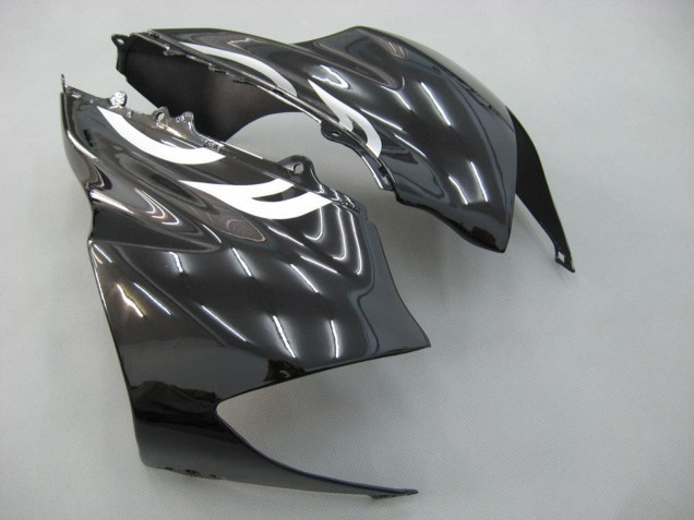 2004-2005 Kawasaki ZX10R Motorcycle Fairings - Black White UK Manufacturers