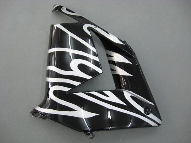 2004-2005 Kawasaki ZX10R Motorcycle Fairings - Black White UK Manufacturers