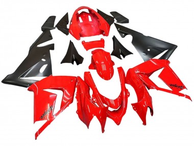 2004-2005 Kawasaki ZX10R Motorcycle Fairings - Red Black Ninja UK Manufacturers