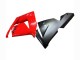 2004-2005 Kawasaki ZX10R Motorcycle Fairings - Red Black Ninja UK Manufacturers