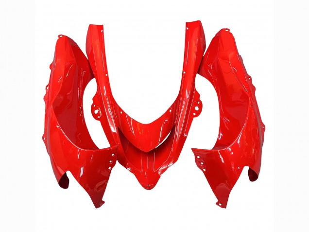 2004-2005 Kawasaki ZX10R Motorcycle Fairings - Red Black Ninja UK Manufacturers