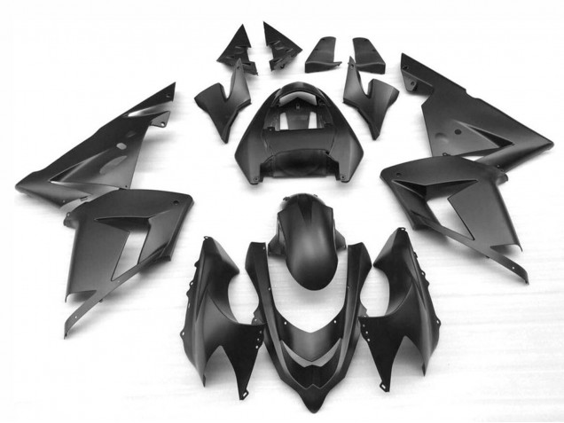 2004-2005 Kawasaki ZX10R Motorcycle Fairings - Matte Black UK Manufacturers