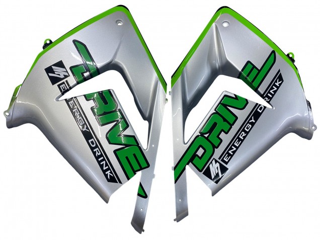 2004-2005 Kawasaki ZX10R Motorcycle Fairings - Green Silver Black 69 UK Manufacturers