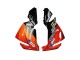 2004-2005 Kawasaki ZX10R Motorcycle Fairings - Burnt Orange Black Monster Elf UK Manufacturers