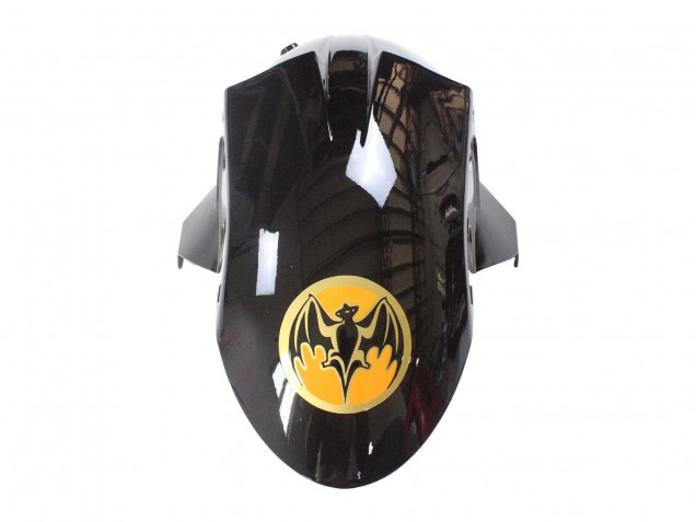 2006-2007 Kawasaki ZX10R Motorcycle Fairings - Black Red Gold BACARDI UK Manufacturers