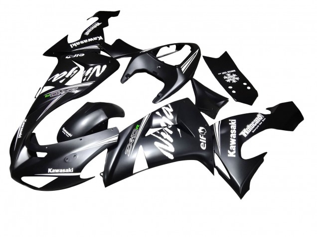 2006-2007 Kawasaki ZX10R Motorcycle Fairing - Matte Black UK Manufacturers
