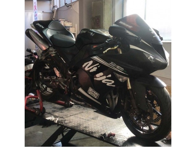 2006-2007 Kawasaki ZX10R Motorcycle Fairing - Matte Black UK Manufacturers