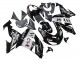 2006-2007 Kawasaki ZX10R Motorcycle Fairings - Glossy Black White West UK Manufacturers
