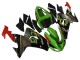 2006-2007 Kawasaki ZX10R Motorcycle Fairings - Green Grey Red Black Yellow UK Manufacturers