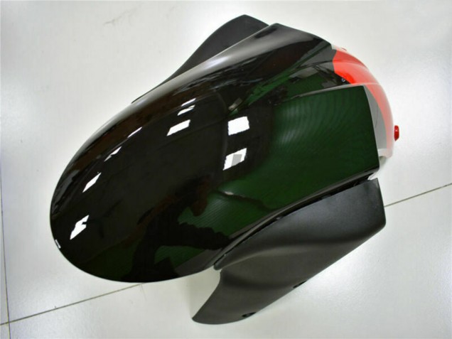 2006-2007 Kawasaki ZX10R Motorcycle Fairings - Glossy Black Red UK Manufacturers