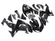 2006-2007 Kawasaki ZX10R Motorcycle Fairings - Matte Black Glossy Black UK Manufacturers