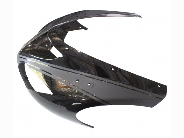 2006-2007 Kawasaki ZX10R Motorcycle Fairings - Matte Black Glossy Black UK Manufacturers