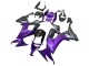 2008-2010 Kawasaki ZX10R Motorcycle Fairings - Purple Black UK Manufacturers