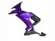 2008-2010 Kawasaki ZX10R Motorcycle Fairings - Purple Black UK Manufacturers