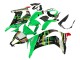 2011-2015 Kawasaki ZX10R Motorcycle Fairings - Green Yellow Black White Elf Monster UK Manufacturers