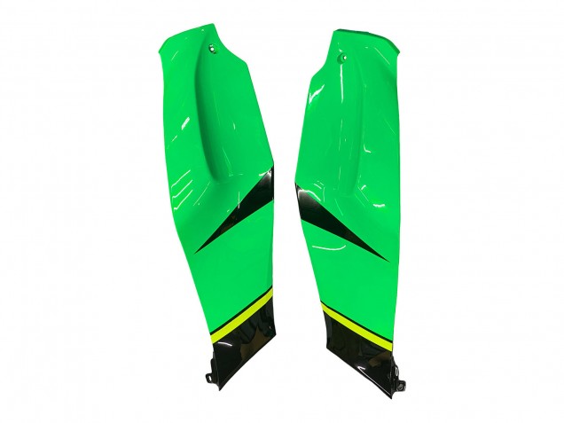2011-2015 Kawasaki ZX10R Motorcycle Fairings - Green Yellow Black White Elf Monster UK Manufacturers