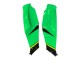 2011-2015 Kawasaki ZX10R Motorcycle Fairings - Green Yellow Black White Elf Monster UK Manufacturers