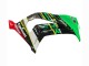 2011-2015 Kawasaki ZX10R Motorcycle Fairings - Green Yellow Black White Elf Monster UK Manufacturers
