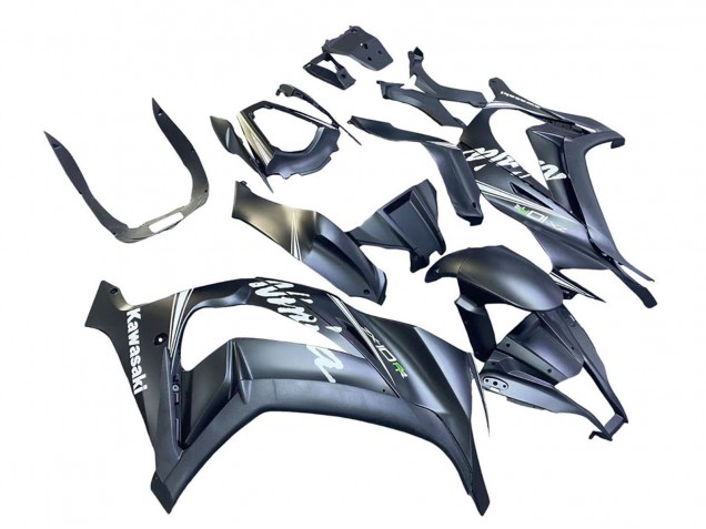 2011-2015 Kawasaki ZX10R Motorcycle Fairings - Matte Grey White Green UK Manufacturers