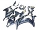 2011-2015 Kawasaki ZX10R Motorcycle Fairings - Matte Grey White Green UK Manufacturers