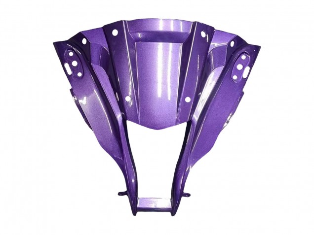 2011-2015 Kawasaki ZX10R Motorcycle Fairing - Purple Matte Black UK Manufacturers