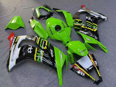 2011-2015 Kawasaki ZX10R Motorcycle Fairings - Green Yellow White Black Red Pirelli UK Manufacturers