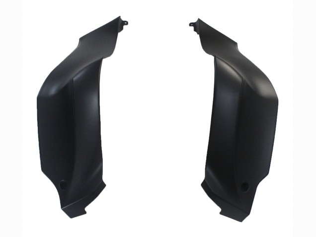 2011-2015 Kawasaki ZX10R Motorcycle Fairings - Matte Black Gold Snow Elf UK Manufacturers