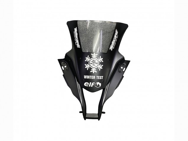 2011-2015 Kawasaki ZX10R Motorcycle Fairings - Matte Black Green Elf UK Manufacturers