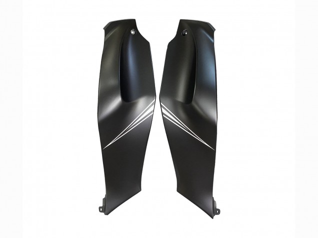 2011-2015 Kawasaki ZX10R Motorcycle Fairings - Matte Black Green Elf UK Manufacturers