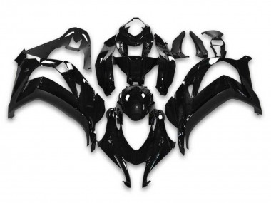 2016-2020 Kawasaki ZX10R Motorcycle Fairings - Glossy Black Ninja UK Manufacturers