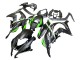 2016-2020 Kawasaki ZX10R Motorcycle Fairings - Matte Black Green White Ninja UK Manufacturers