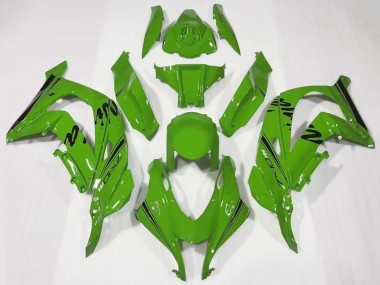 2016-2020 Kawasaki ZX10R Motorcycle Fairing - Green Black UK Manufacturers