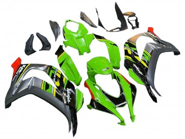 2016-2020 Kawasaki ZX10R Motorcycle Fairings - Green Red Grey UK Manufacturers