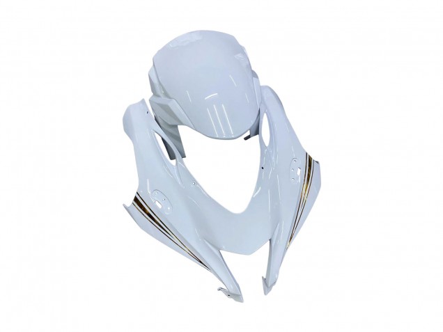 2016-2020 Kawasaki ZX10R Motorcycle Fairings - White Gold Black UK Manufacturers