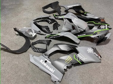 2021-2025 Kawasaki ZX10R Motorcycle Fairings - Grey Matte Black Green White Elf Snow Monster UK Manufacturers