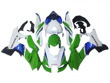 2021-2025 Kawasaki ZX10R Motorcycle Fairings - White Green Blue Black UK Manufacturers
