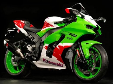 2021-2025 Kawasaki ZX10R Motorcycle Fairings - White Green Red UK Manufacturers