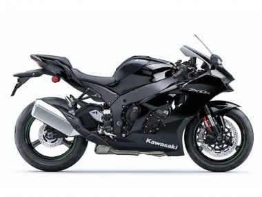 2021-2025 Kawasaki ZX10R Motorcycle Fairings - Black White Green Decal UK Manufacturers