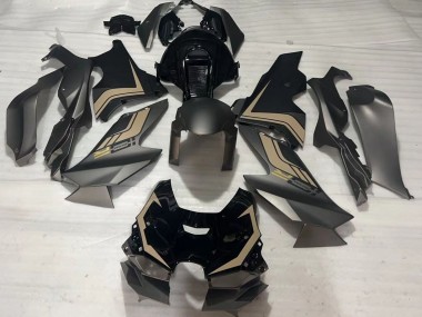 2021-2025 Kawasaki ZX10R Motorcycle Fairings - Matte Black Glossy Black Brown UK Manufacturers