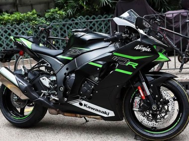 2021-2025 Kawasaki ZX10R Motorcycle Fairings - Black Green White UK Manufacturers