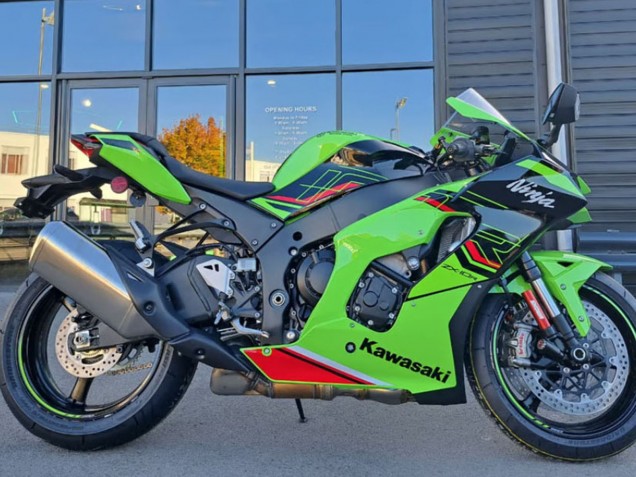 2021-2025 Kawasaki ZX10R Motorcycle Fairings - Green Black Red UK Manufacturers