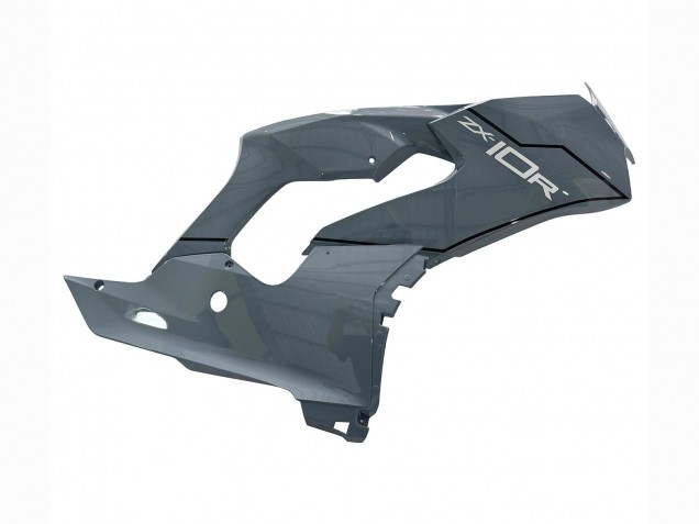2021-2025 Kawasaki ZX10R Motorcycle Fairings - Grey UK Manufacturers