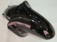 2006-2011 Kawasaki ZX14R ZZR1400 Motorcycle Fairing - Glossy Black Green Flame UK Manufacturers