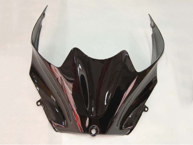 2006-2011 Kawasaki ZX14R ZZR1400 Motorcycle Fairing - Glossy Black Green Flame UK Manufacturers