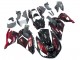 2006-2011 Kawasaki ZX14R ZZR1400 Motorcycle Fairing Kits - Glossy Black Red Flame UK Manufacturers