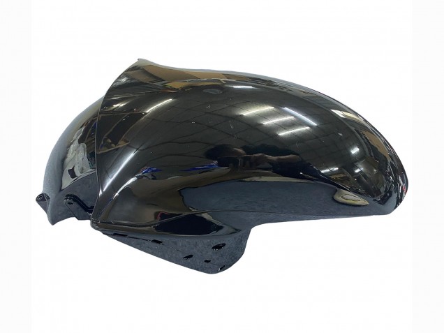 2006-2011 Kawasaki ZX14R ZZR1400 Motorcycle Fairing Kits - Glossy Black Red Flame UK Manufacturers