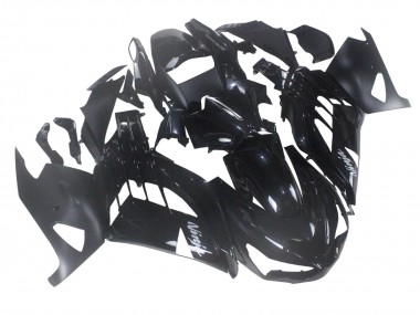 2012-2024 Kawasaki ZX14R ZZR1400 Motorcycle Fairing - Glossy Black Matte Black White Ninja UK Manufacturers