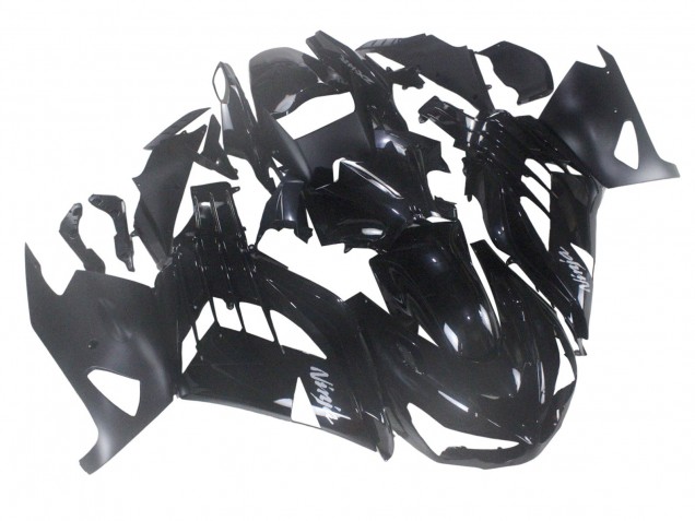 2012-2024 Kawasaki ZX14R ZZR1400 Motorcycle Fairing - Glossy Black Matte Black White Ninja UK Manufacturers